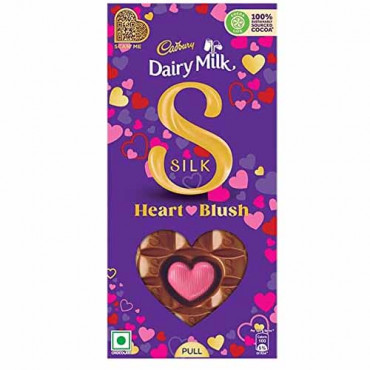 Cadbury Dairy Milk Silk Heart Blush 250gm