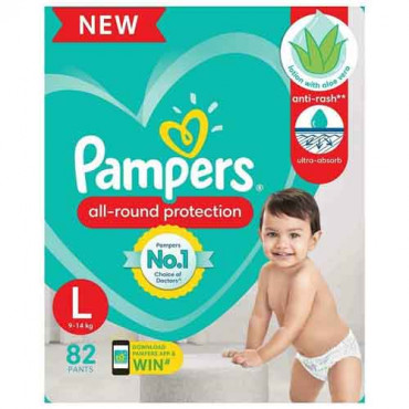 Pampers Pants Large 82N (9-14kg)