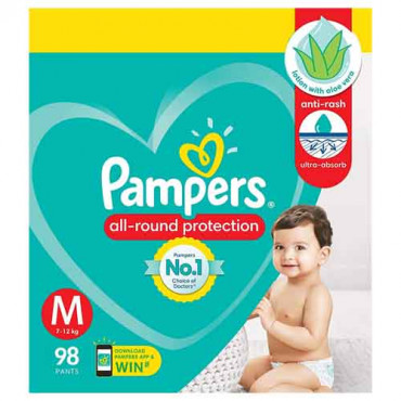 Pampers Pants Medium 98N (7-12kg)