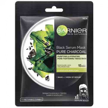 Garnier Black Serum Mask Pure Charcoal 28g