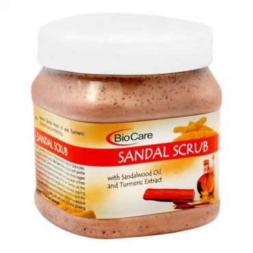 Gemblue Bio Care Sandal Scrub With Sandalwood Oil & Turmeric Extract 500ml