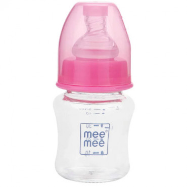 Mee Mee Premium Glass Feeding Bottle