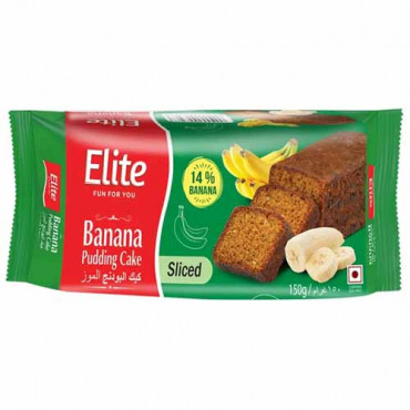 Elite Banana Pudding Cake Sliced 150g