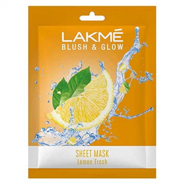 Lakme Blush & Glow Lemon Fresh Sheet Mask 20ml