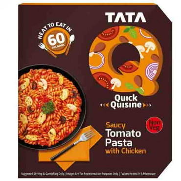 Tata Quick Quisine Saucy Tomato Pasta With Chicken 305g