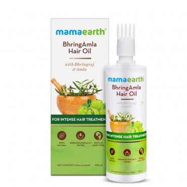 Mamaearth Bhring Amla Hair Oil 250ml