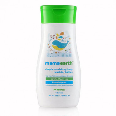 Mamaearth Deeply Nourishing Body Wash Baby 200ml