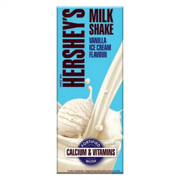 Hershey'S Milk Shake Vanilla Ice Cream Flavour 180ml