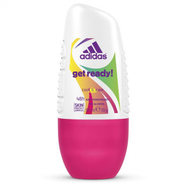 Adidas Get Ready 48H Anti-Perspirant Roll On 50ml