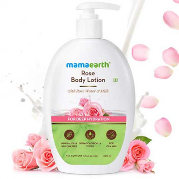 Mamaearth Rose Body Lotion 400ml