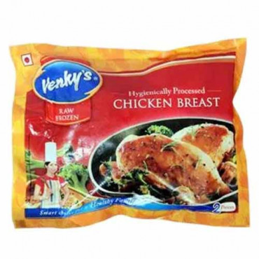 Venky's Hygienically Processed Chicken Boneless Breast 450g