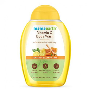 Mamaearth Vitamin C Body Wash 300ml