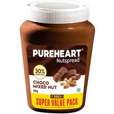 Pure Heart Nutspread Choco Mixed Nut 380g