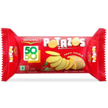 Britannia 50-50 Potazos Masti Masala 100g