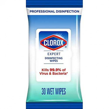 Clorox Expert Disinfect Wipes 15N