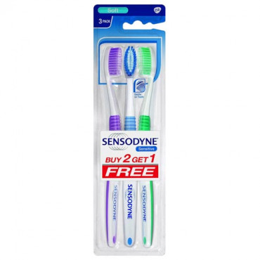 Sensodyne Sensitivity & Gum Soft Toothbrush (Buy 2 Get 1 FREE)