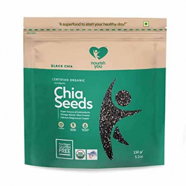 Nourish You Black Chia Seeds 150g