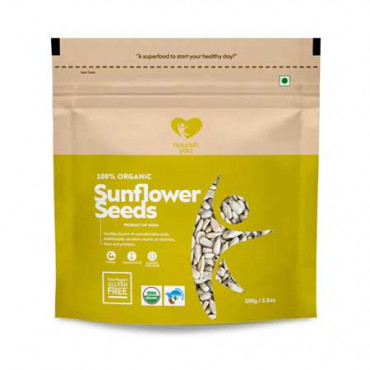 Nourish You 100% Organic Sunflower Seeds 100g