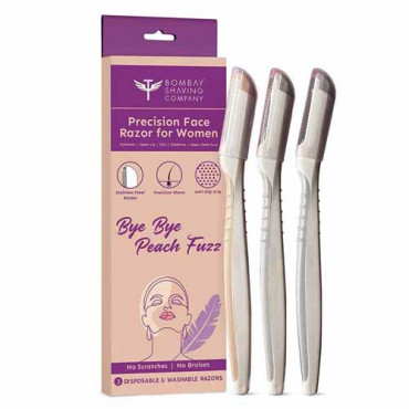 BSC Precision Face Razor For Women (Pack Of 3)