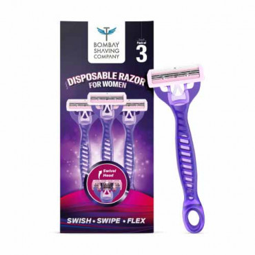 BSC Disposable Razor For Women - Swish, Swipe, Flex 1N