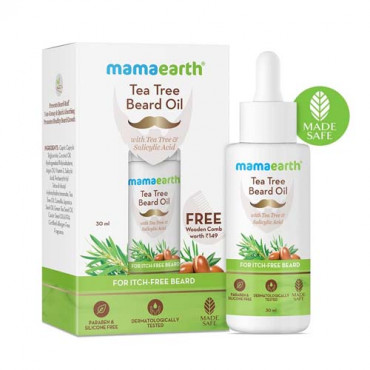 Mamaearth Tea Tree Beard Oil 30ml