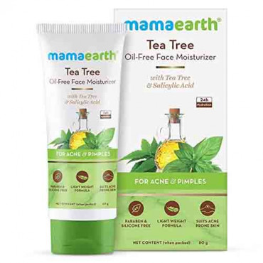 Mamaearth Tea Tree Oil Free Face Moisturizer 80g