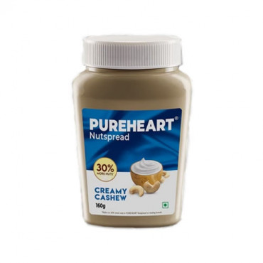 Pure Heart Nutspread Creamy Cashew 380gm