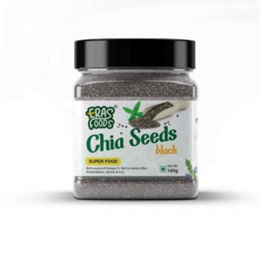 Eras Foods Chia Seeds Black 160g