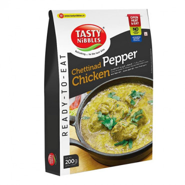 TASTY NIBBLES CHETTINAD PEPPER CHICKEN 200GM