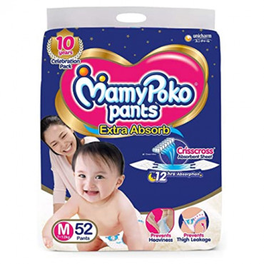 Mamy Poko Pants Medium 52N (7-12kg)