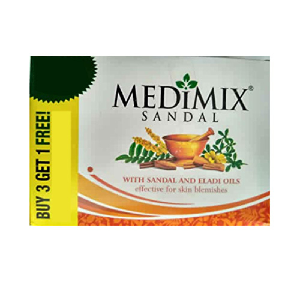 Buy Medimix Ayurvedic Soap (sandal) - 75g online Indian Store-Get Grocery