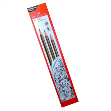 Faber Castell 10 Glitz Metallic Pencil 111044