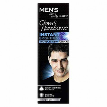 Glow & Handsome Mens Instant Brightness Rapid Action Cream 20g