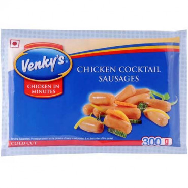 Venky's Chicken Cheese & Onion Sausages 300g