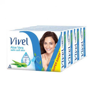 Vivel Aloe Vera Satin Soft Soap 4N x 150g