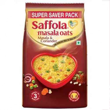 Saffola Masala Oats Masala & Coriander 400g (Pouch)