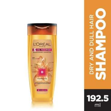 Loreal 6 Oil Nourishing Shampoo 192.5ml