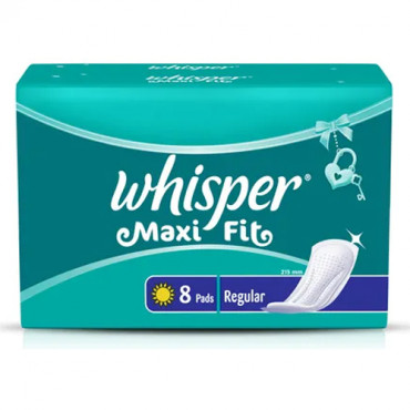 Whisper Maxi Fit Large Wings 8 Pads