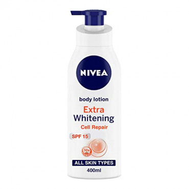 Nivea Extra Whitening Cell Repair Body Lotion All Skin Type 400ml