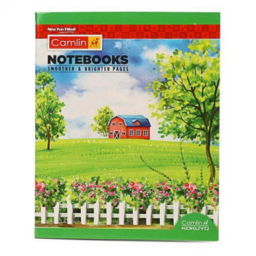 Camlin Notebook 160 Pages Signle Line (19cm x 15.5cm)