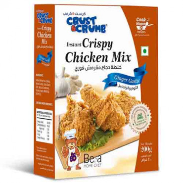 Crust C Crumb Instant Crispy Chicken Mix  - Ginger Garlic 200g