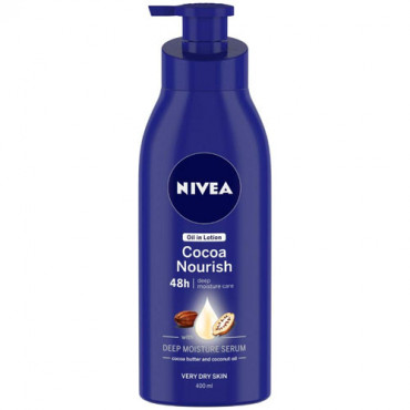 Nivea Cocoa Nourish 48h Oil-in-Lotion Very Dry Skin 400ml