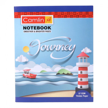 Camlin Notebook 164 Pages Double Line (19cm x 15.5cm)