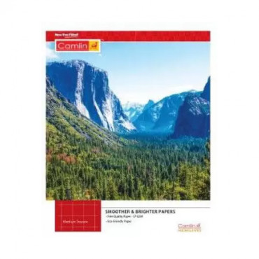 Camlin Notebook 164 Pages Unruled (24cm x 18cm)