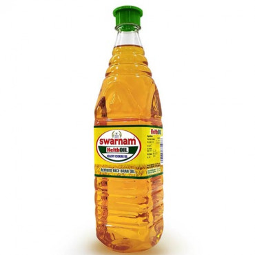 Swarnam Health Oil Refined Rice Bran Oil 1 Litre (910g)(Bottle)