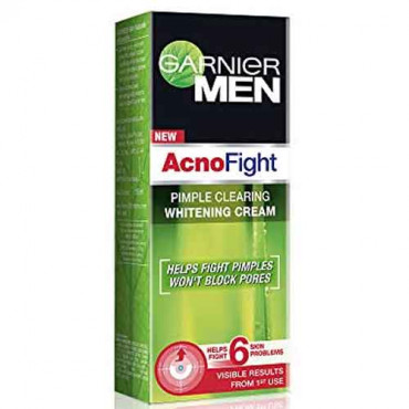 Garnier Men Acno Fight Pimple Clear Whitening Cream 45g