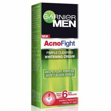 Garnier Men Acno Fight Pimple Clear Whitening Cream 20g