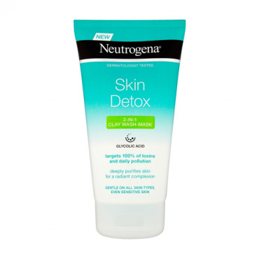 Neutrogena Skin Detox Clarifying Clay Wash Mask 150ml