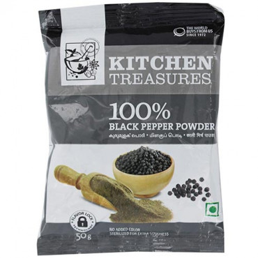 Kitchen Treasures Black Pepper Powder 50g