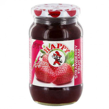 Happy Strawberry Fruit Jam 500g